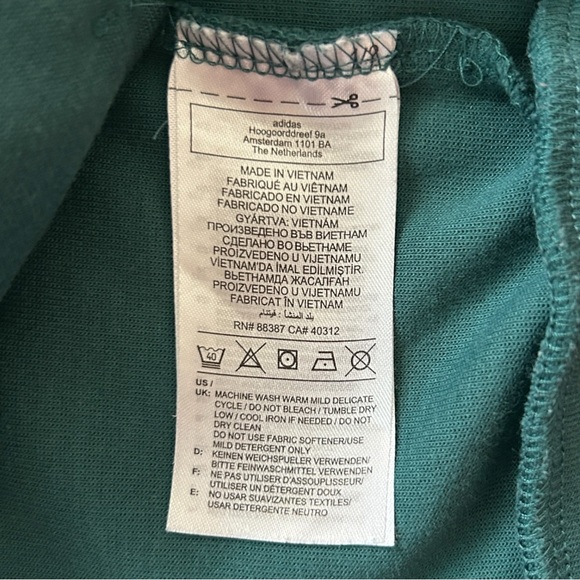 Adidas Hoodie Austin FC Men's Small Teal Player Travel Sports Pullover - Picture 4 of 8